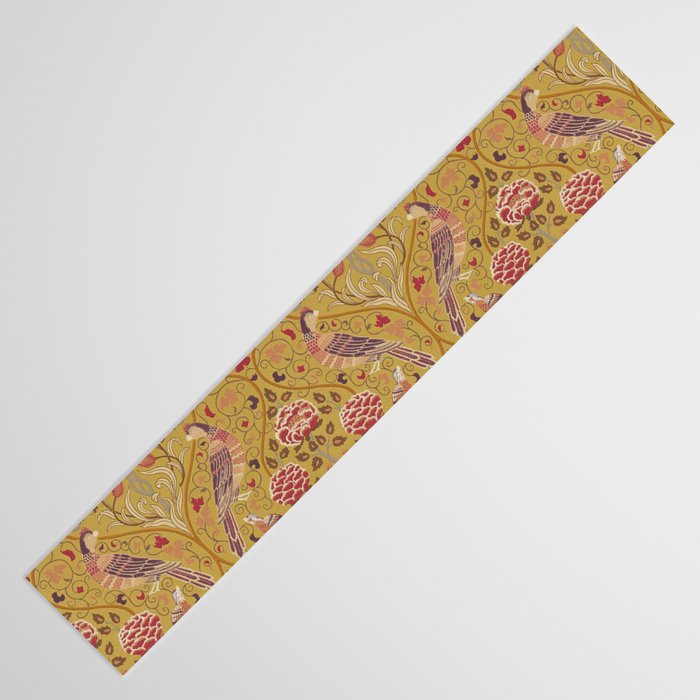William Morris Seasons by May Melsetter Saffron Table Runner Gallery Image 3