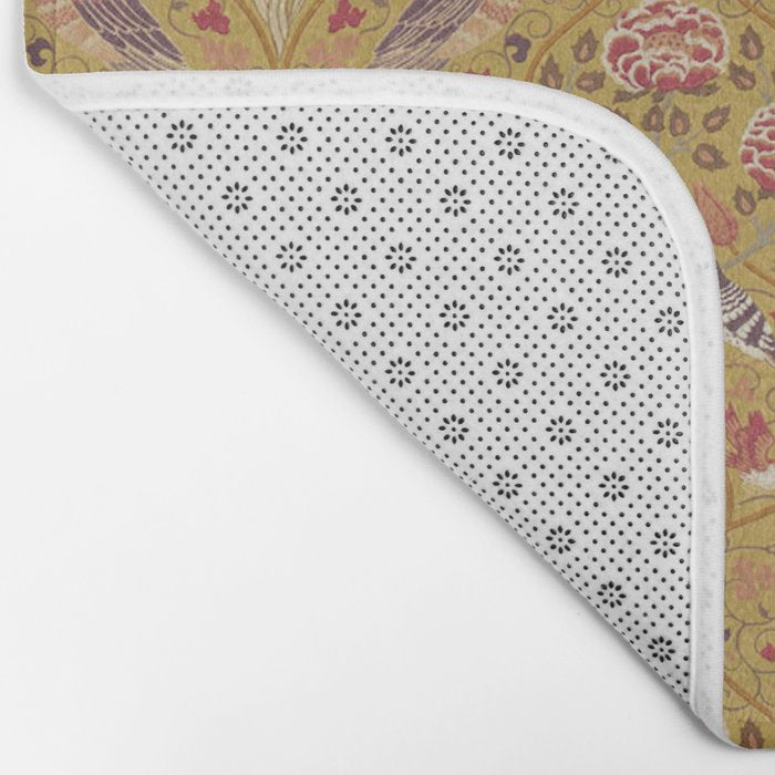 William Morris Seasons by May Melsetter Saffron Bath Mat Gallery Image 2