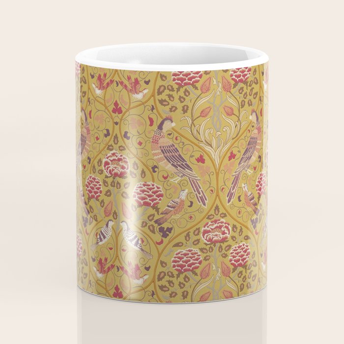 William Morris Seasons by May Melsetter Saffron Coffee Mug Gallery Image 4
