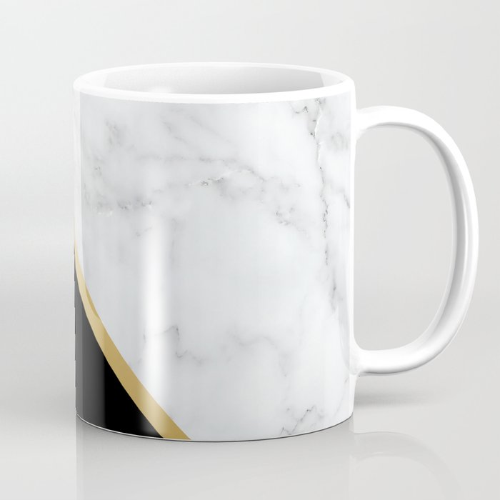 Marble, Stone, Color Block, Minimalist Art Coffee Mug Gallery Image 1