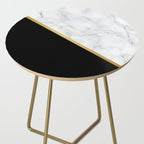 Marble, Stone, Color Block, Minimalist Art Side Table Gallery Image 2