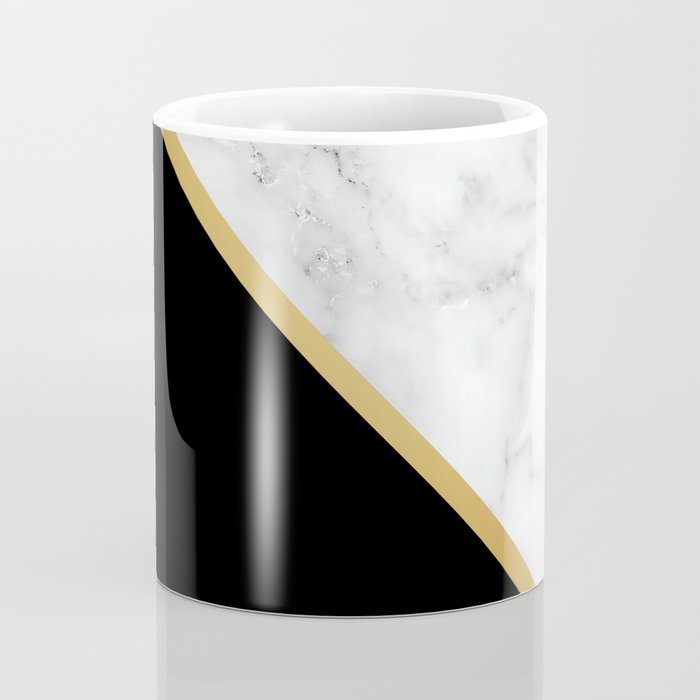 Marble, Stone, Color Block, Minimalist Art Coffee Mug Gallery Image 4