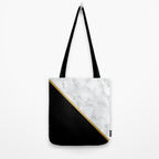 Marble, Stone, Color Block, Minimalist Art Tote Bag Gallery Image 2