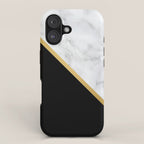Marble, Stone, Color Block, Minimalist Art iPhone Case Gallery Image 1