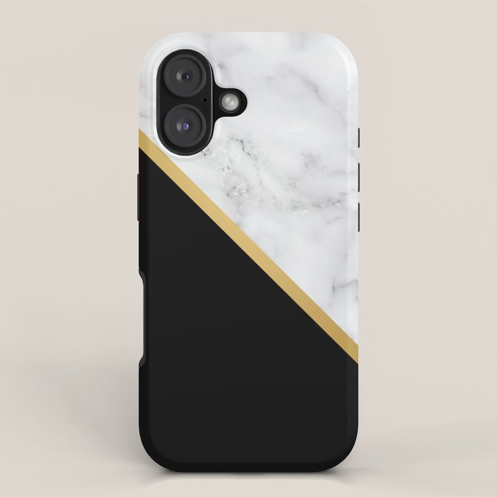Marble, Stone, Color Block, Minimalist Art iPhone Case Gallery Image 1
