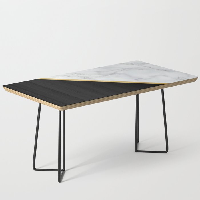 Marble, Stone, Color Block, Minimalist Art Coffee Table Gallery Image 1