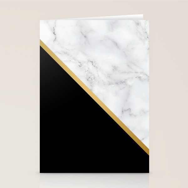 Marble, Stone, Color Block, Minimalist Art Stationery Card Gallery Image 1
