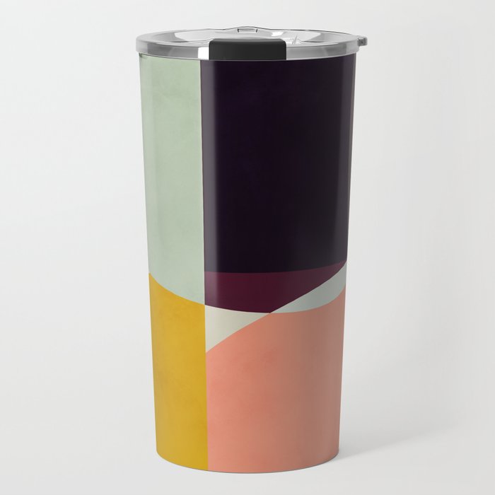 shapes abstract Travel Mug Gallery Image 1