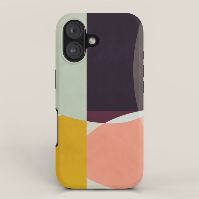shapes abstract iPhone Case Gallery Image 1
