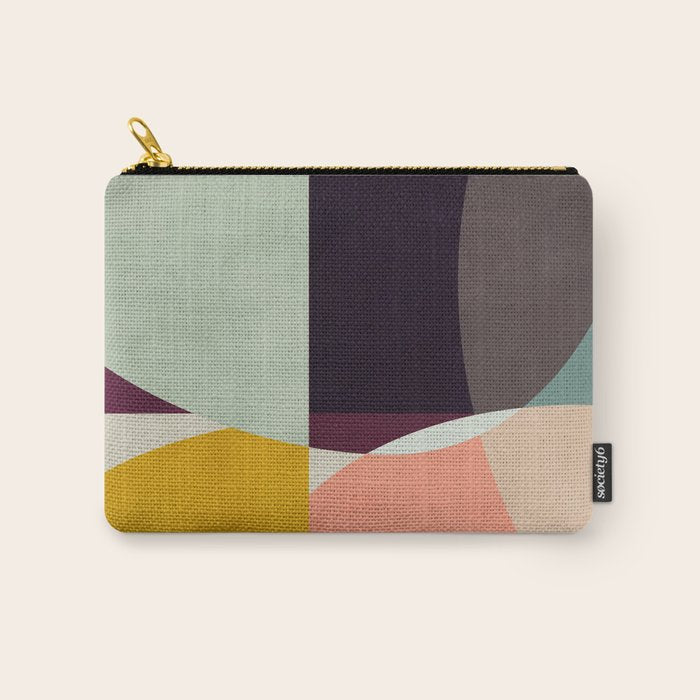 shapes abstract Carry All Pouch Gallery Image 1