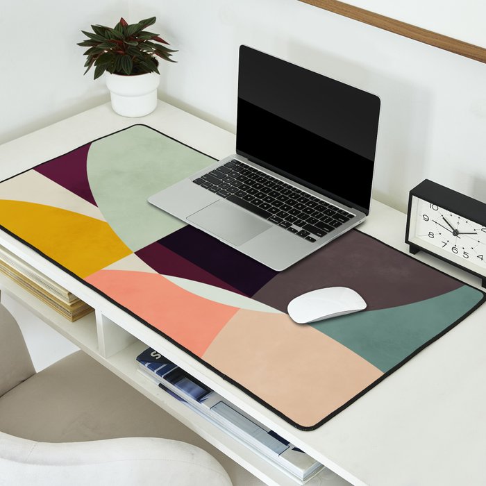 shapes abstract Desk Mat Gallery Image 2