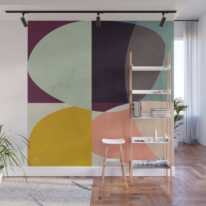 shapes abstract Wall Mural Gallery Image 1