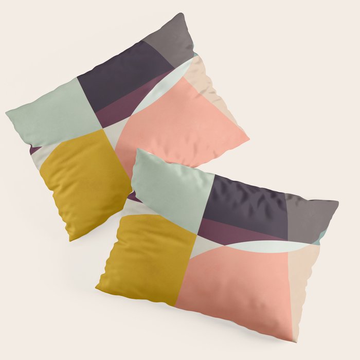 shapes abstract Pillow Sham Gallery Image 1