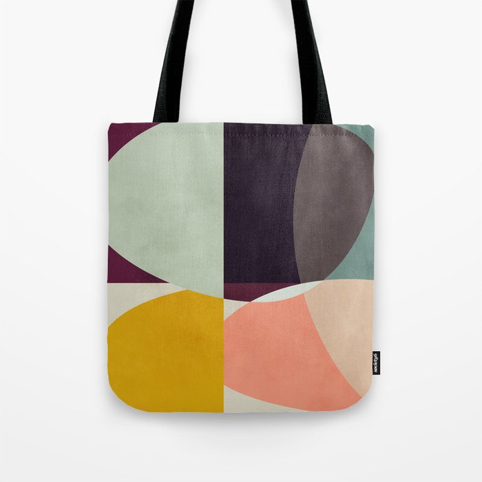 shapes abstract Tote Bag Gallery Image 1