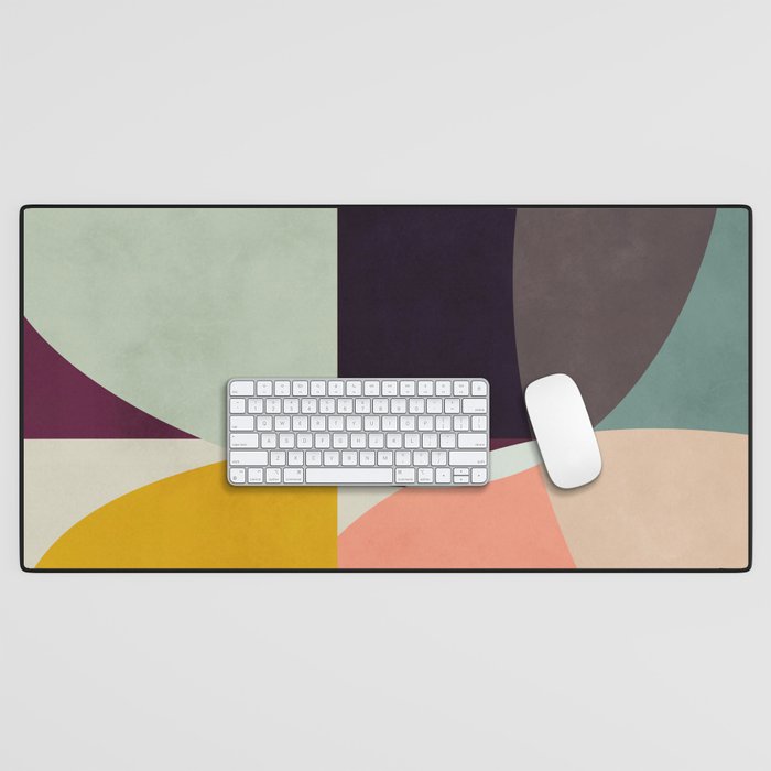 shapes abstract Desk Mat Gallery Image 1
