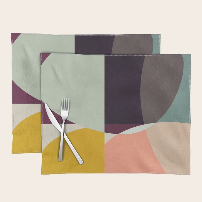 shapes abstract Placemat Gallery Image 1