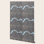 London color map city drawing illustration Thames Wallpaper Gallery Image 2