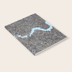 London color map city drawing illustration Thames Notebook Gallery Image 2