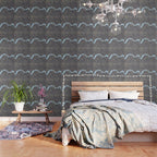 London color map city drawing illustration Thames Wallpaper Gallery Image 3