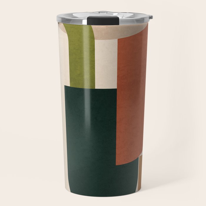 Geometric Shapes 245 Travel Mug Gallery Image 1
