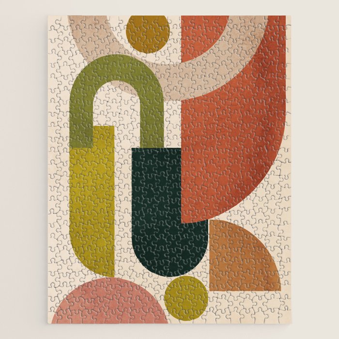 Geometric Shapes 245 Jigsaw Puzzle Gallery Image 1