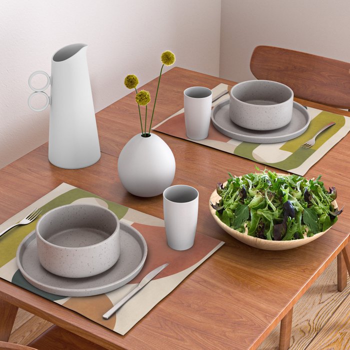 Geometric Shapes 245 Placemat Gallery Image 2
