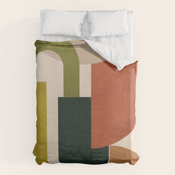 Geometric Shapes 245 Duvet Cover Gallery Image 1