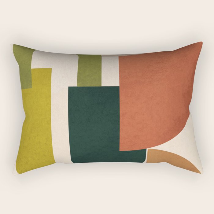 Geometric Shapes 245 Rectangular Pillow Gallery Image 1