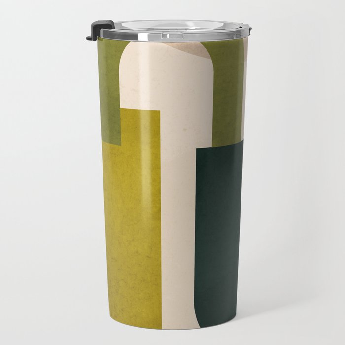 Geometric Shapes 245 Travel Mug Gallery Image 3