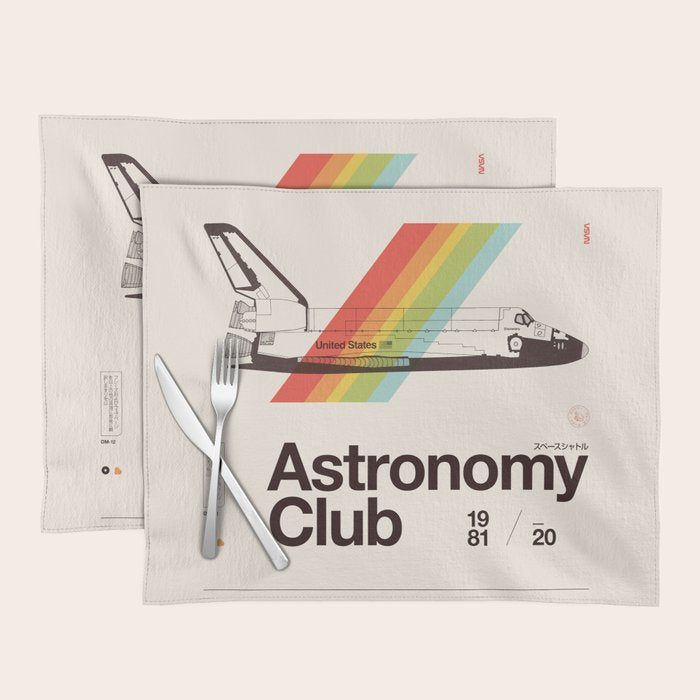 Astronomy Club Placemat Gallery Image 1