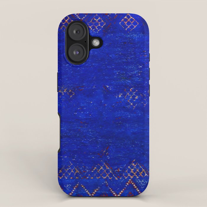 -A5- Royal Calm Blue Bohemian Moroccan Artwork. iPhone Case Gallery Image 1