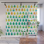 Monsoon Rain Wall Mural Gallery Image 1