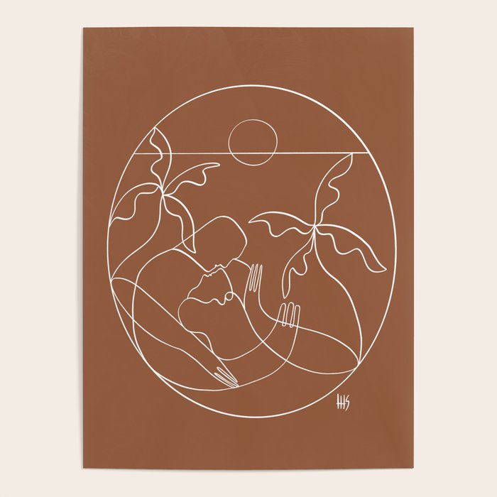 Dreamers no.5 (rust) Poster Gallery Image 4