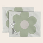 Sage Flower Single Placemat Gallery Image 1