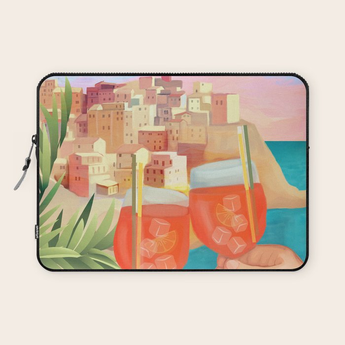Aperol Sunset Laptop Sleeve Gallery Image 1