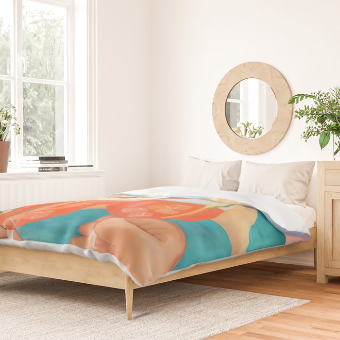 Aperol Sunset Duvet Cover Gallery Image 2