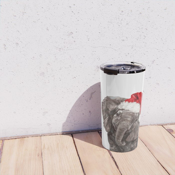 Christmas Baby Elephant Travel Mug Gallery Image 4