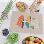 Cat and Plant 47: Mushroom Cats Cutting Board Gallery Image 2