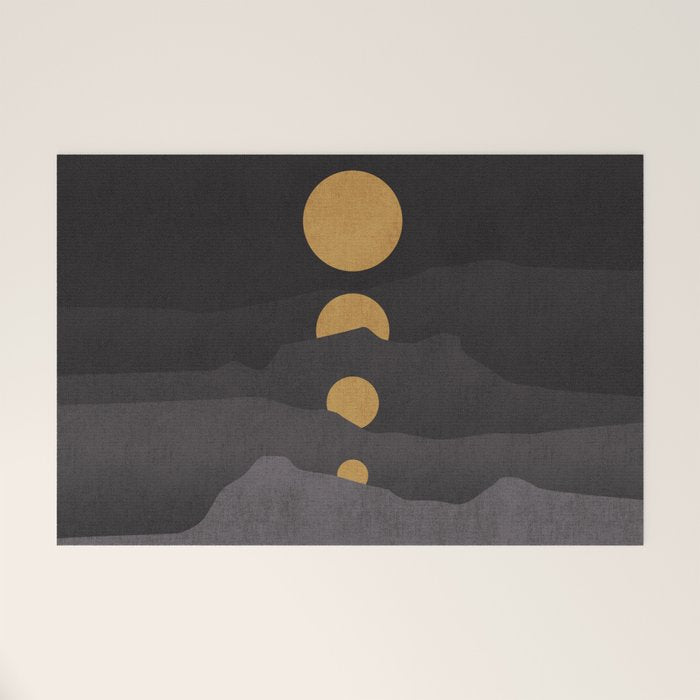 Rise of the golden moon Welcome Mat Gallery Image 1