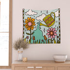Sagittarius Garden Wall Tapestry Gallery Image 2