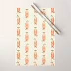 Whimsical Meerkats Wrapping Paper Gallery Image 1