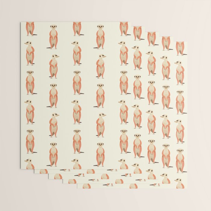 Whimsical Meerkats Wrapping Paper Gallery Image 3