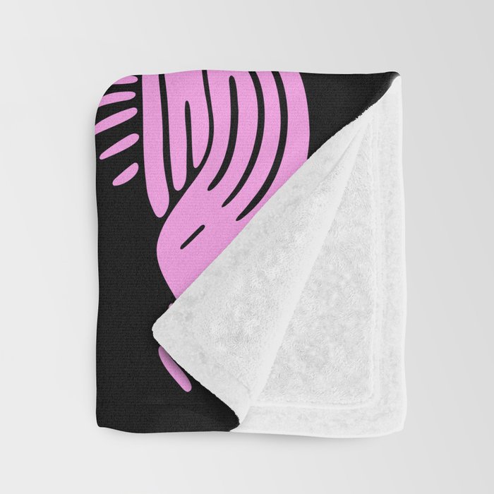 Colorful nature landscape doodle pattern Throw Blanket Gallery Image 3