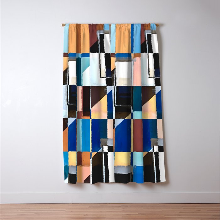 Scandinavian Earth Window Curtain Gallery Image 3