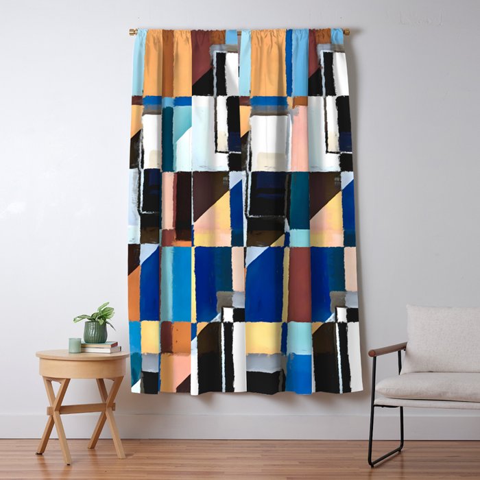 Scandinavian Earth Window Curtain Gallery Image 5