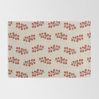 Cherry Tomato Plaid Farmers Market Rug Gallery Image 2