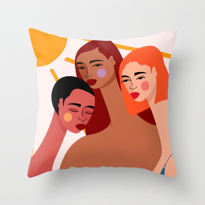 Sisterhood Throw Pillow Gallery Image 6