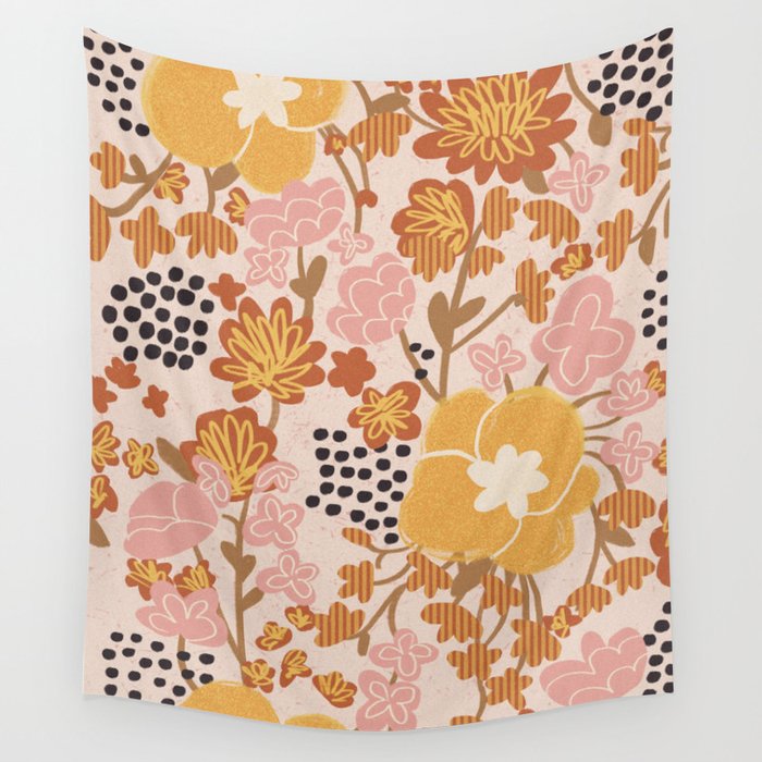Japanese Garden Wall Tapestry Gallery Image 1