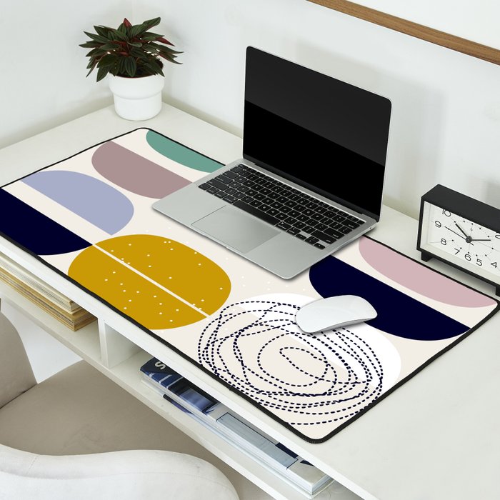 expectant iteration half time Desk Mat Gallery Image 2
