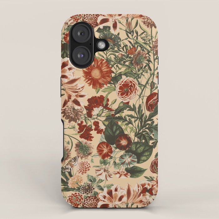 Vintage Flower Garden iPhone Case Gallery Image 1